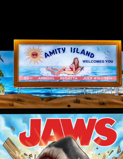 Jaws Pinball Topper